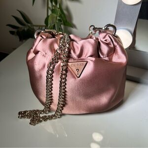 💖 GUESS VELINA POUCH CROSS BODY BAG IN PINK 💖